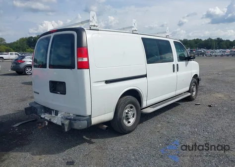 2019 Chevrolet Express 2500 Work Van from USA, damaged, VIN 1GCWGAFG0K1244020
